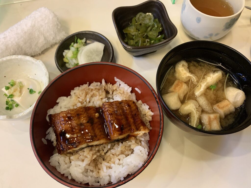 みやじ うな丼定食