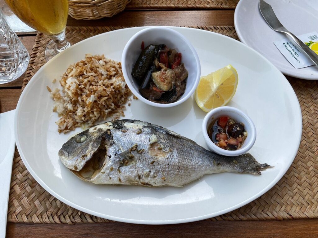 マルセイユの焼き魚